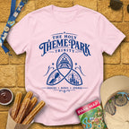 Theme Park Trinity [Victorian] T-Shirt for Theme Park Fans (Light Pink)