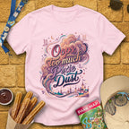 Too Much Pixie Dust [ArtsyDream] T-Shirt for Theme Park Fans (Light Pink)