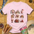 Reindeer's Life [Cinematic] T-Shirt for Theme Park Fans (Light Pink)