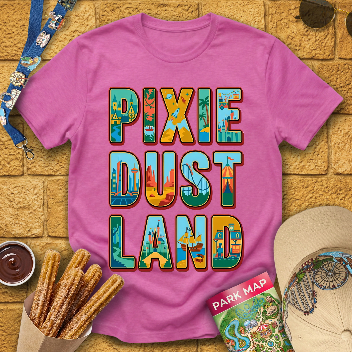 PixieDustLand [VectorTypo] T-Shirt
