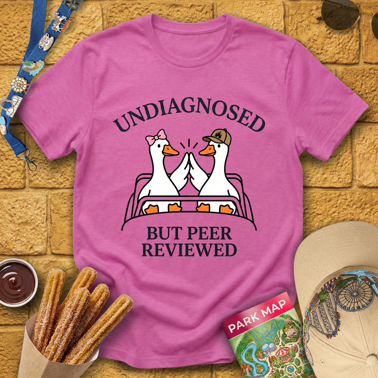 Undiagnosed Geese [Cartoon] T-Shirt