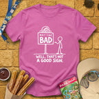 Bad Wait Time [Illu] T-Shirt for Theme Park Fans (Heather Berry)