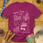 Theme Park Life [LineArt] T-Shirt