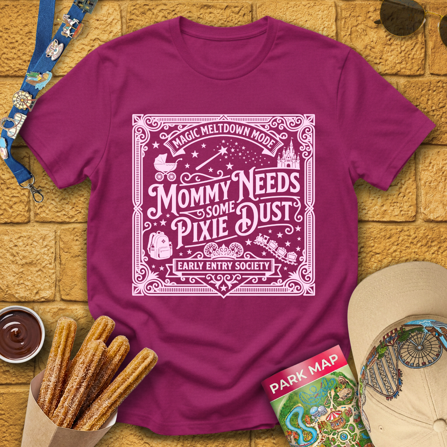 Mommy Needs Pixie Dust [Victorian] T-Shirt
