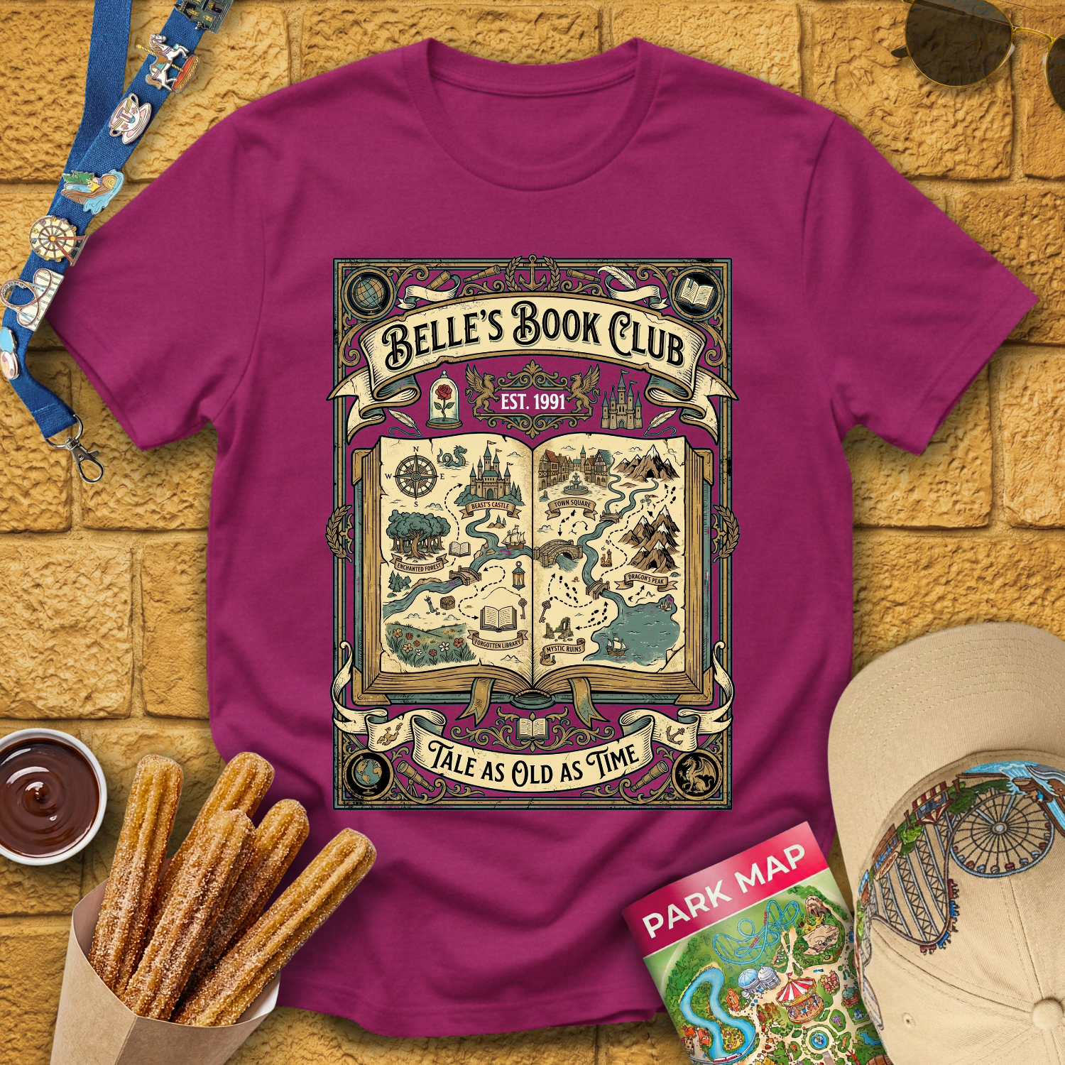 Belle's Book Club [Explorer] T-Shirt