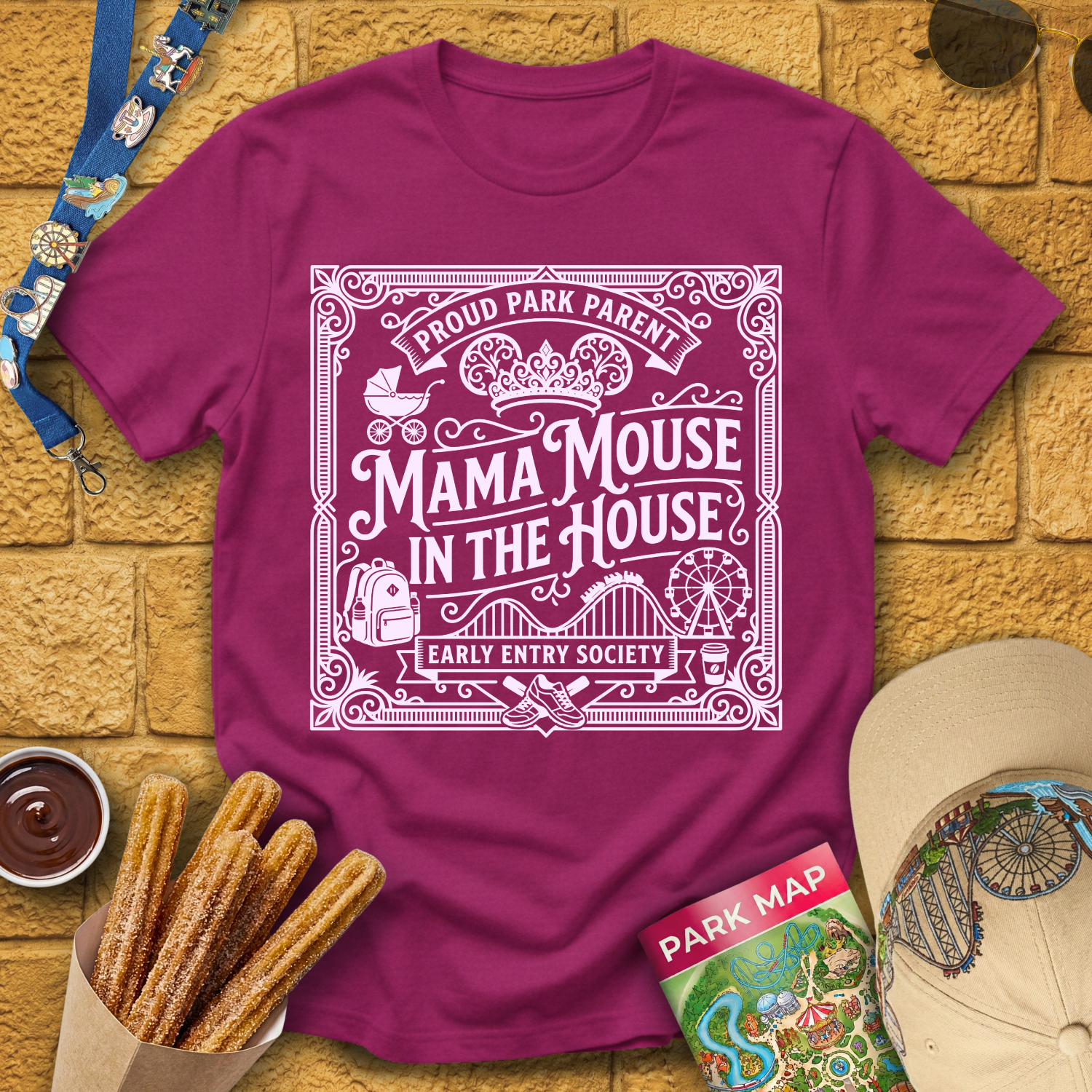 Mama Mouse [Victorian] T-Shirt