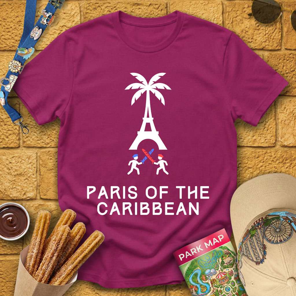 Paris Of The Caribbean [Sleek] T-Shirt
