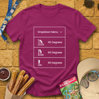 Dropdown Menu T-Shirt