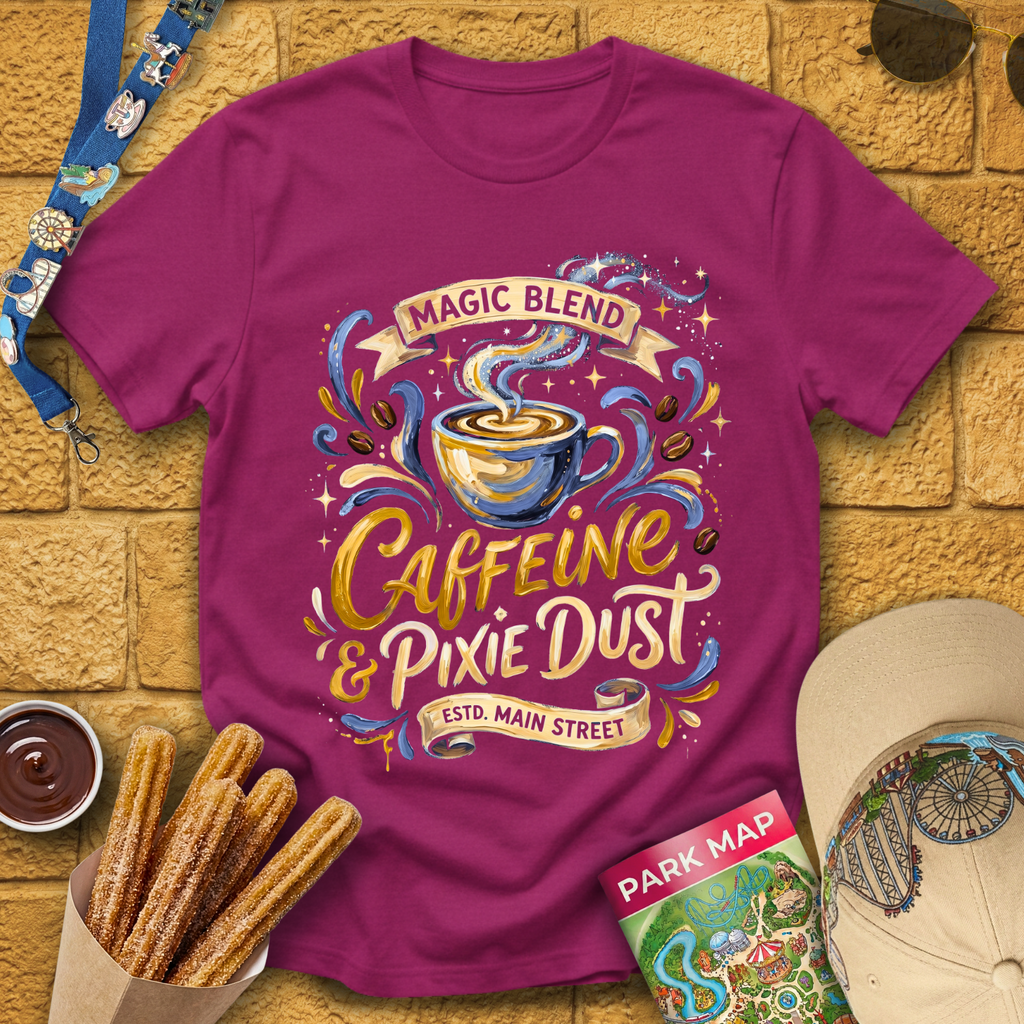 Caffeine & Pixie Dust [ArtBrush] T-Shirt