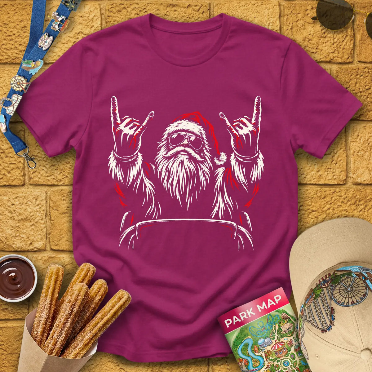 Coaster Santa [LinoArt] T-Shirt