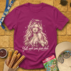 Pixie Dust Doll [MonoGlam] T-Shirt for Theme Park Fans (Antique Heliconia)