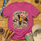 Yellow Strap [Vox] T-Shirt for Theme Park Fans (Heliconia)