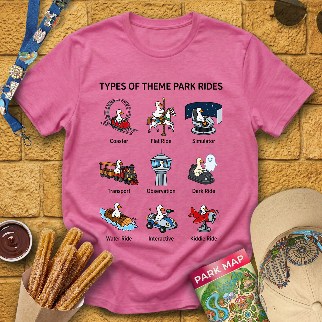 Types Of Rides [Goose] T-Shirt