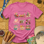 Theme Park Critters [SleekStory] T-Shirt for Theme Park Fans (Heather Heliconia)