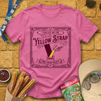 Yellow Strap [Victorian] T-Shirt for Theme Park Fans (Heather Heliconia)