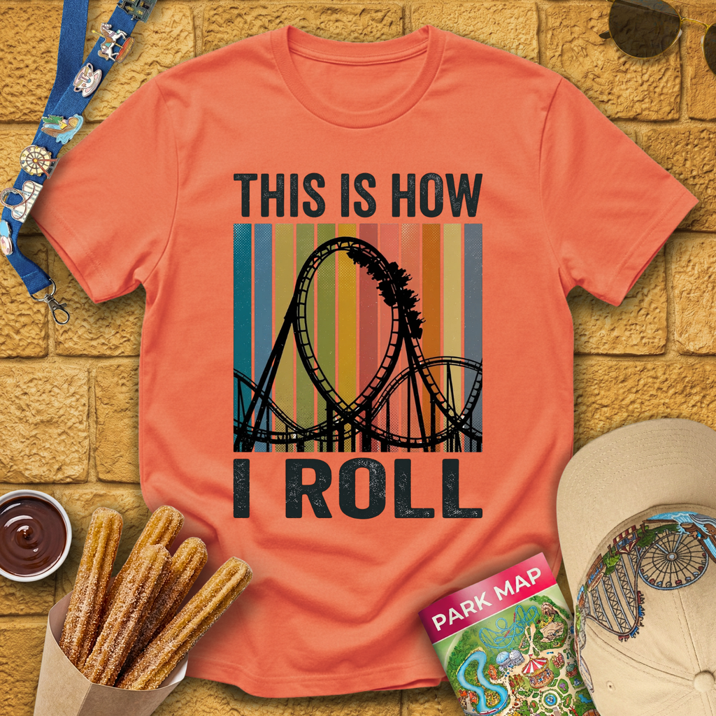 How I Roll [Retro] T-Shirt