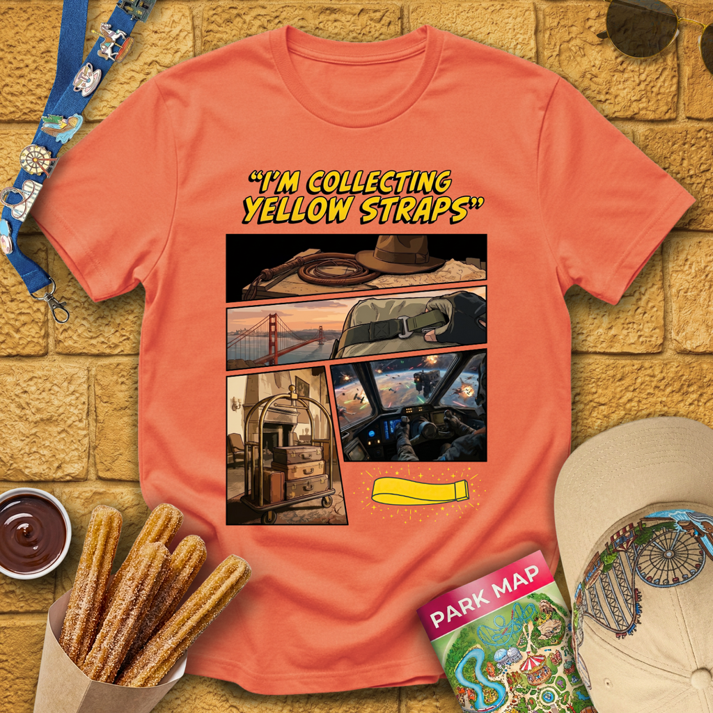 Collecting Yellow Straps [Comic] T-Shirt