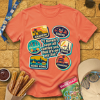 Castles On My List [Badges] T-Shirt