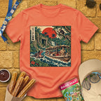 Jungle Adventure [Japanese] T-Shirt for Theme Park Fans (Heather Orange)