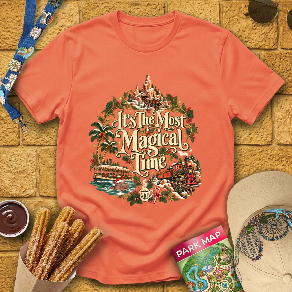 Magical Time Collage [Boho] T-Shirt
