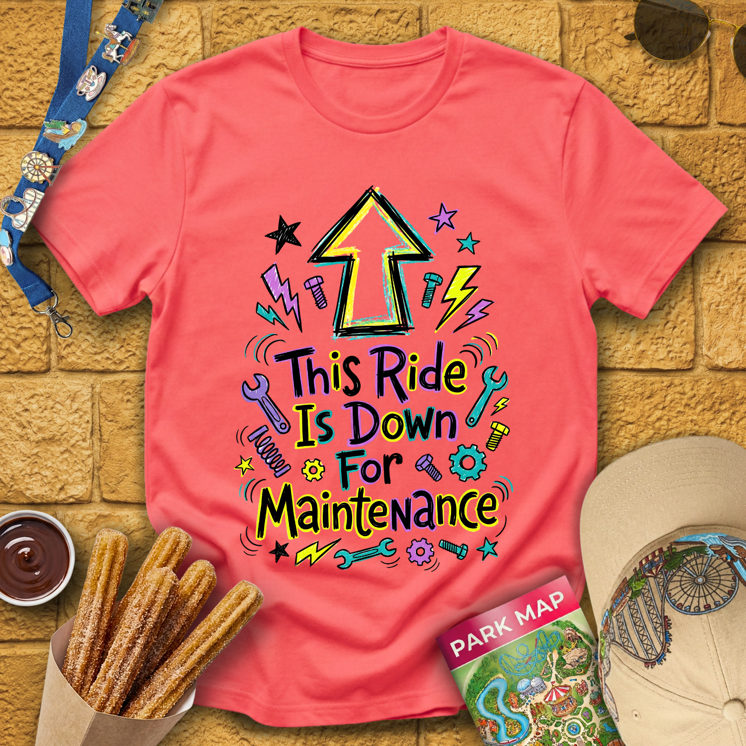 Ride Maintenance [Doodle] T-Shirt