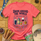 Drinking Around The World [Emblem] T-Shirt