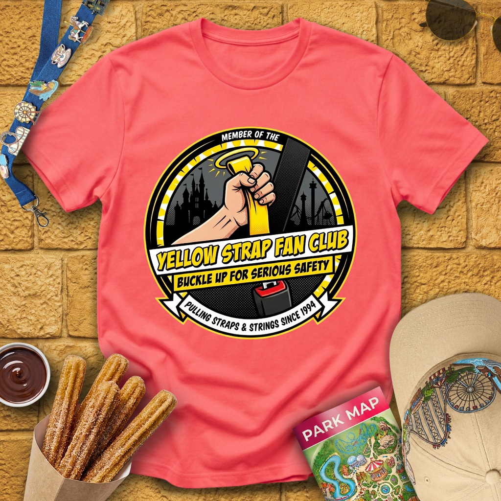 Yellow Strap Fan Club [ComicBadge] T-Shirt