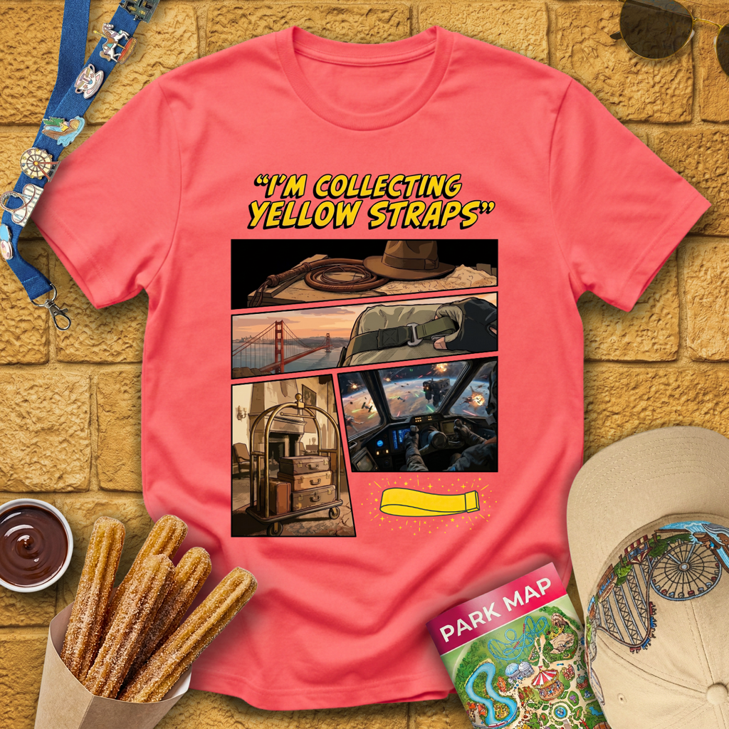 Collecting Yellow Straps [Comic] T-Shirt