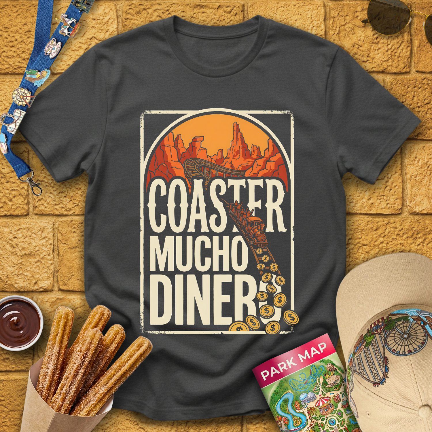 Coaster Mucho Dinero 2 [Western] T-Shirt
