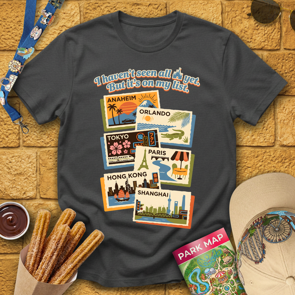 Castles On My List [Postcards] T-Shirt