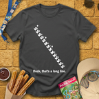 Duck, Long Line [Sleek] T-Shirt