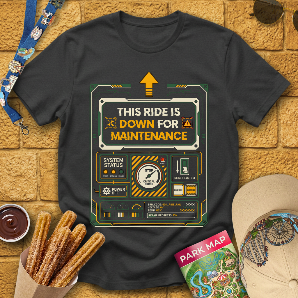 Ride Maintenance [Panel] T-Shirt