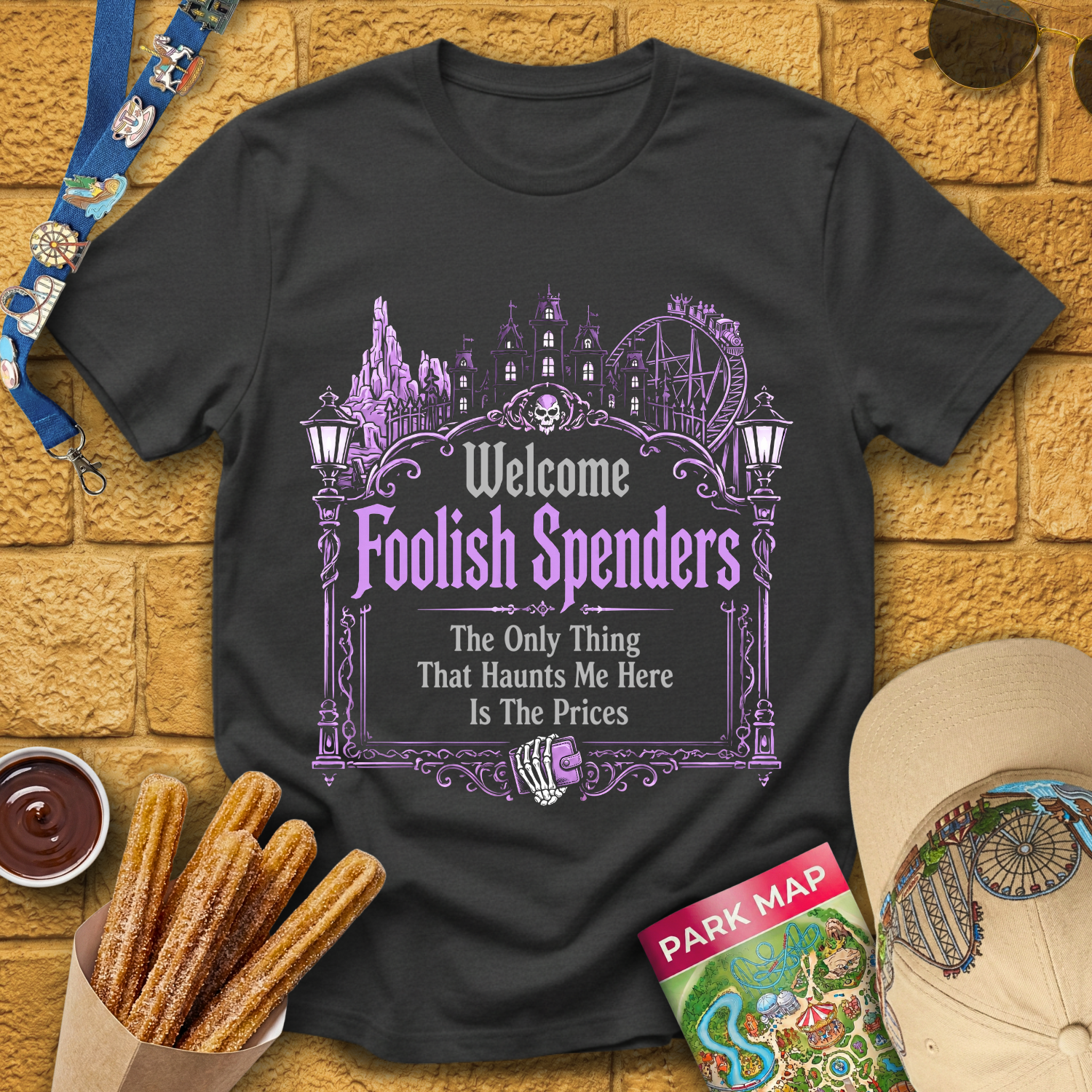 Foolish Spenders [Graphic] T-Shirt