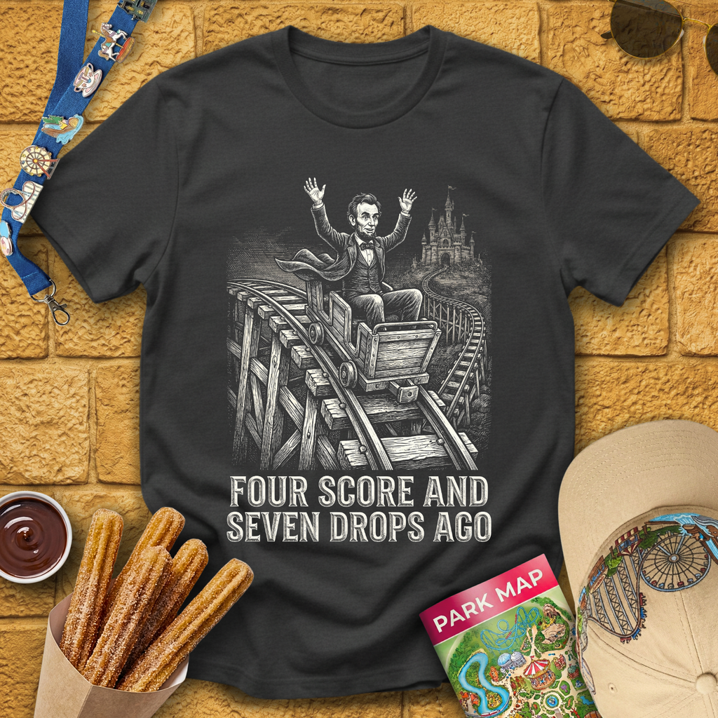Seven Drops Ago [Woodcut] T-Shirt
