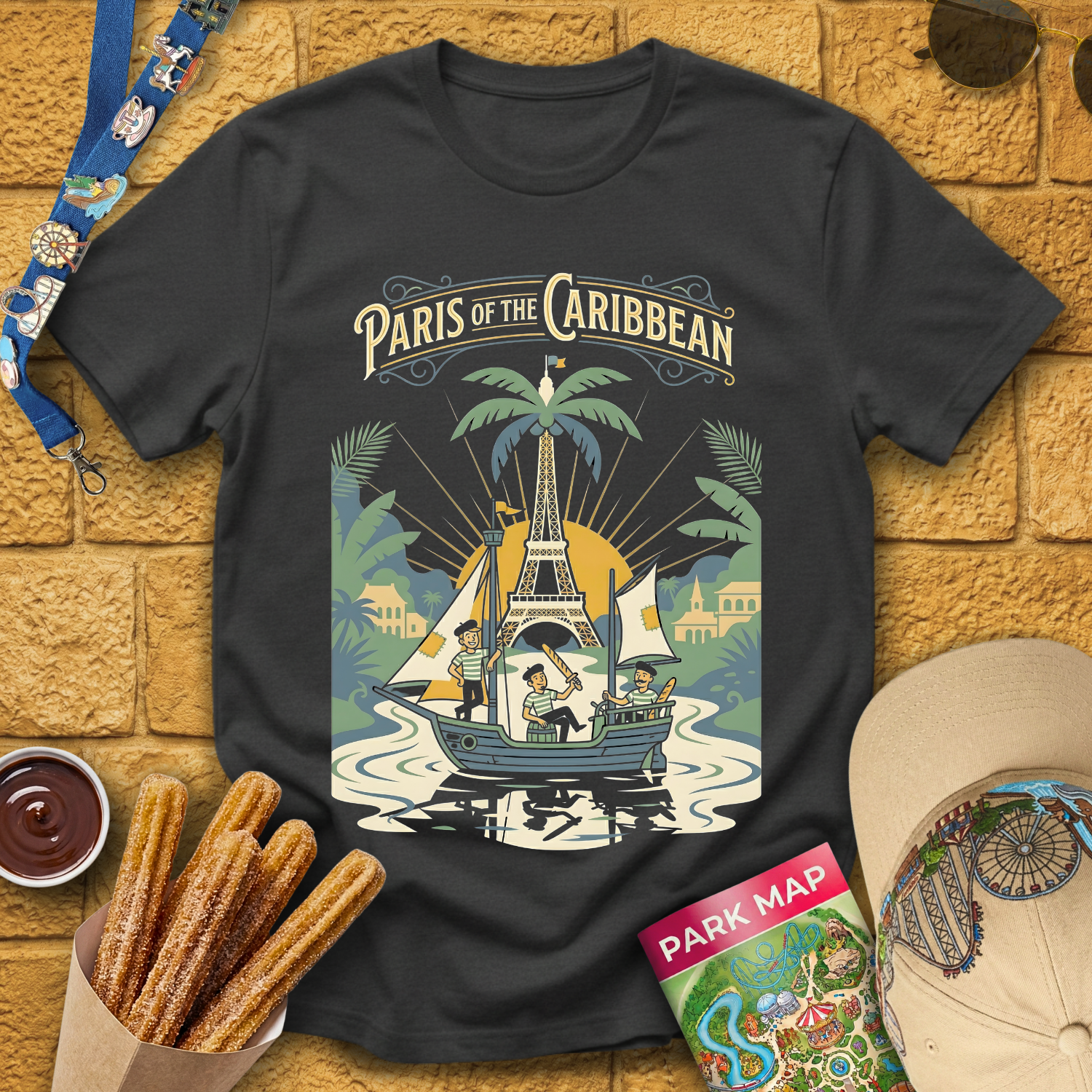 Paris Of The Caribbean [ElitePoster] T-Shirt