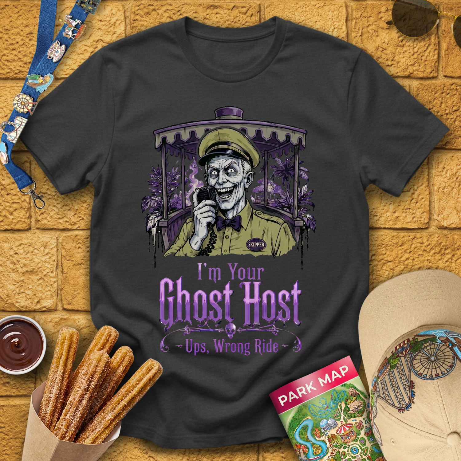 Ghost Host Skipper [Surreal] T-Shirt