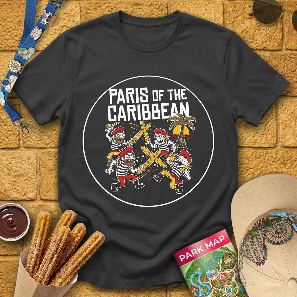 Paris of the Caribbean [Badge] T-Shirt