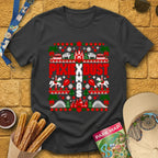 Pixie Dust Xmas [PixKnit] T-Shirt for Theme Park Fans (Dark Heather Grey)