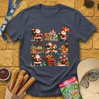 Xmas Park Day [BoldGrid] T-Shirt for Theme Park Fans (Heather Navy)
