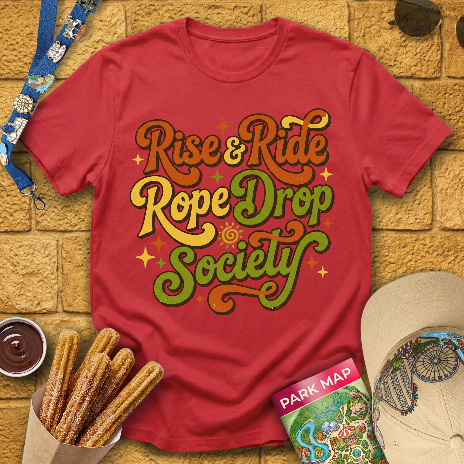 Rise&Ride Rope Drop Society T-Shirt