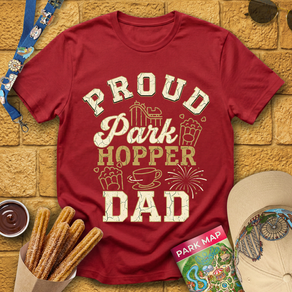 Proud Park Hopper Dad [Bold] T-Shirt