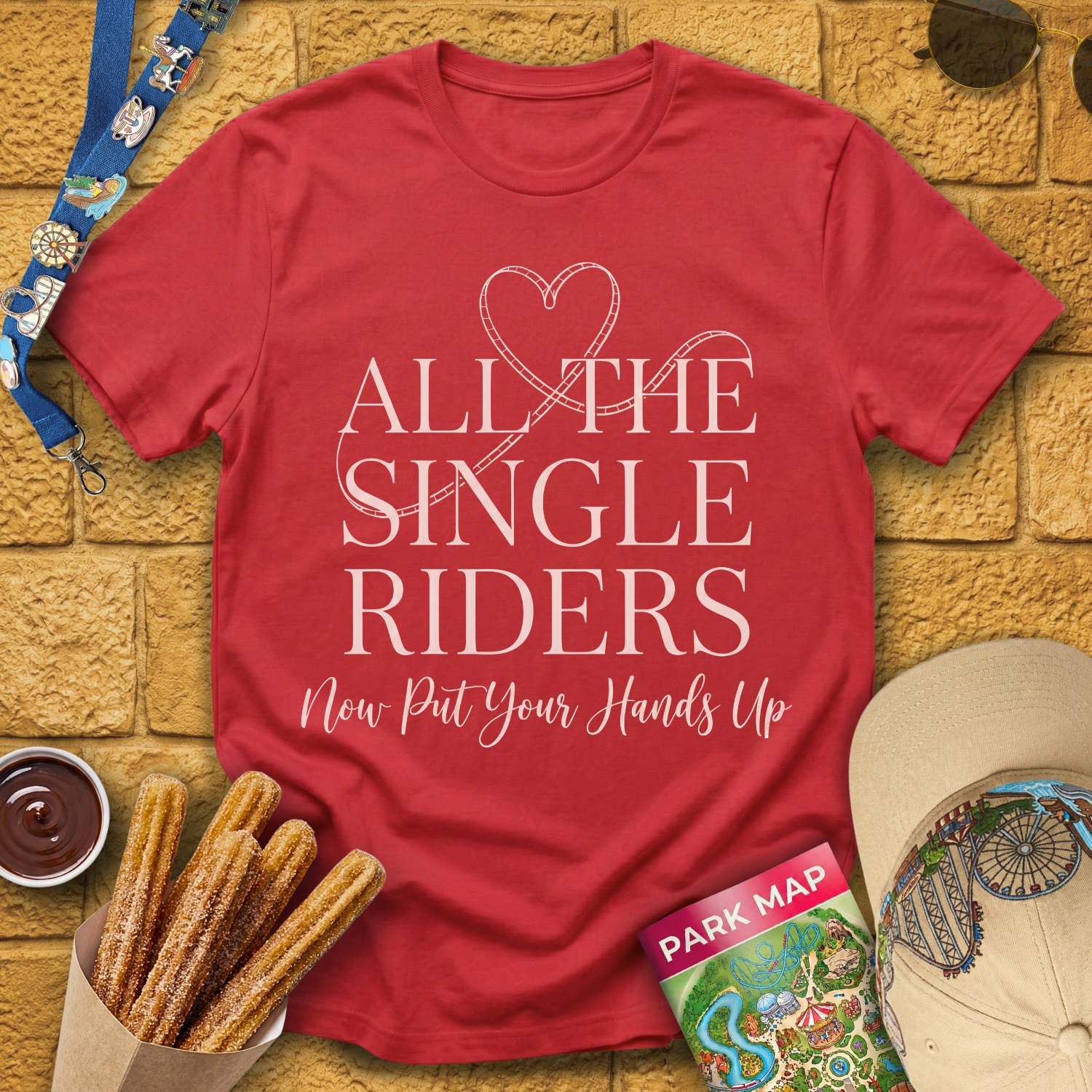 All The Single Riders [Sleek] T-Shirt