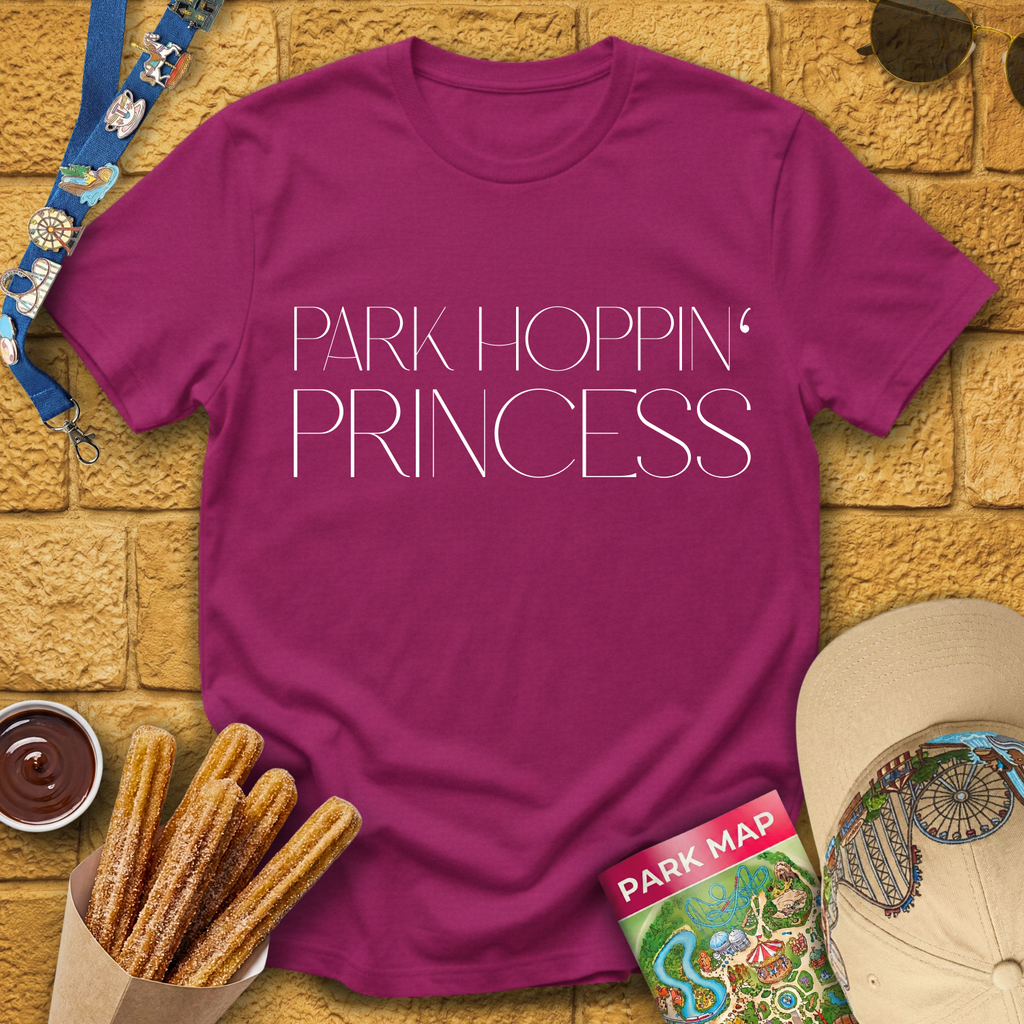 Park Hoppin' Princess [Sleek] T-Shirt