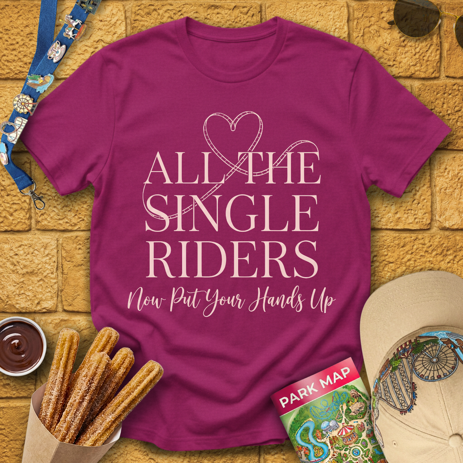All The Single Riders [Sleek] T-Shirt