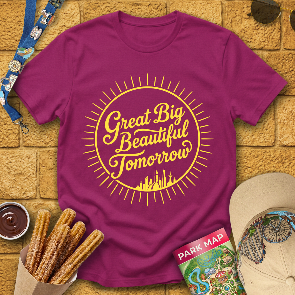 Big Beautiful Tomorrow [Badge] T-Shirt