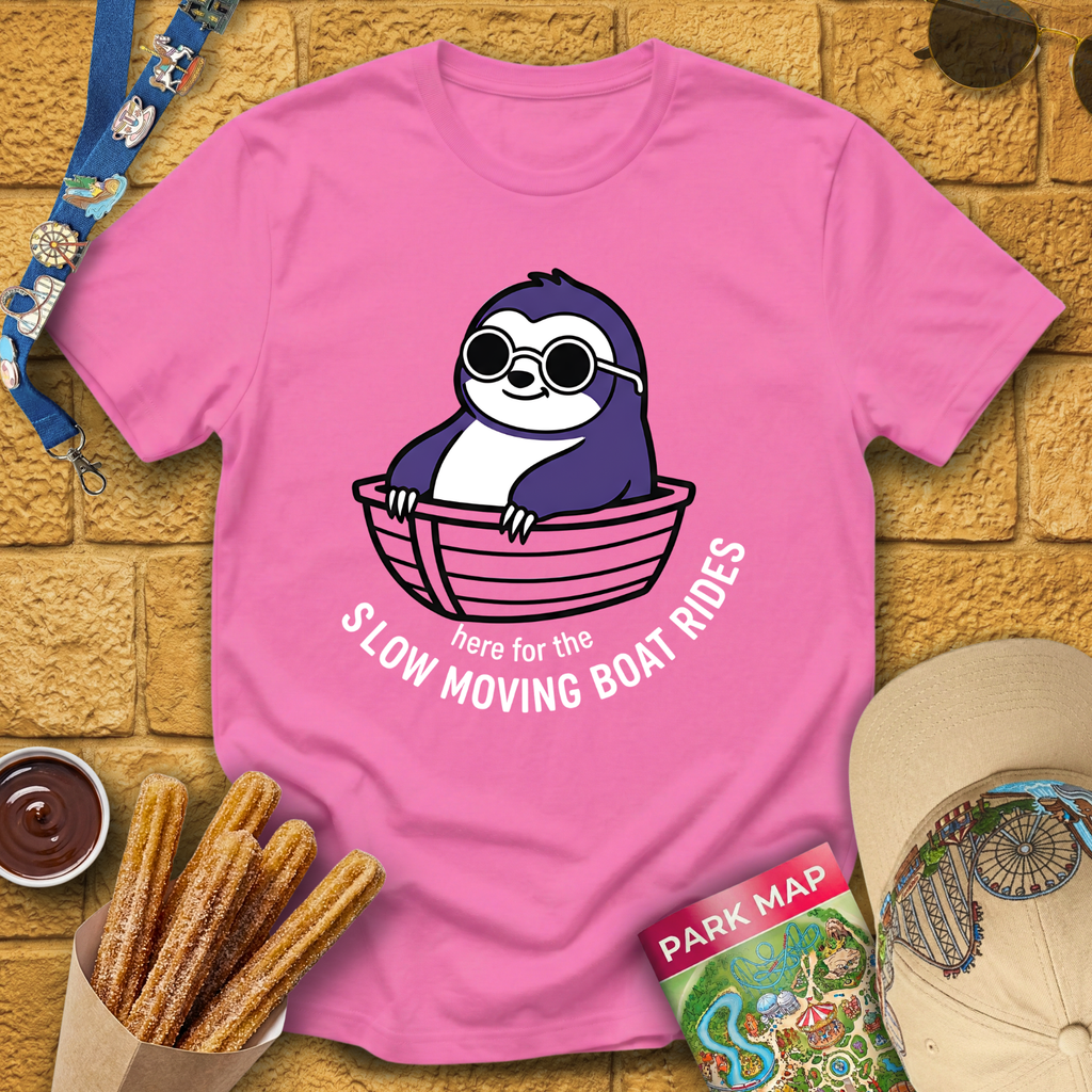 Slow Moving Boat Rides [Sloth] T-Shirt