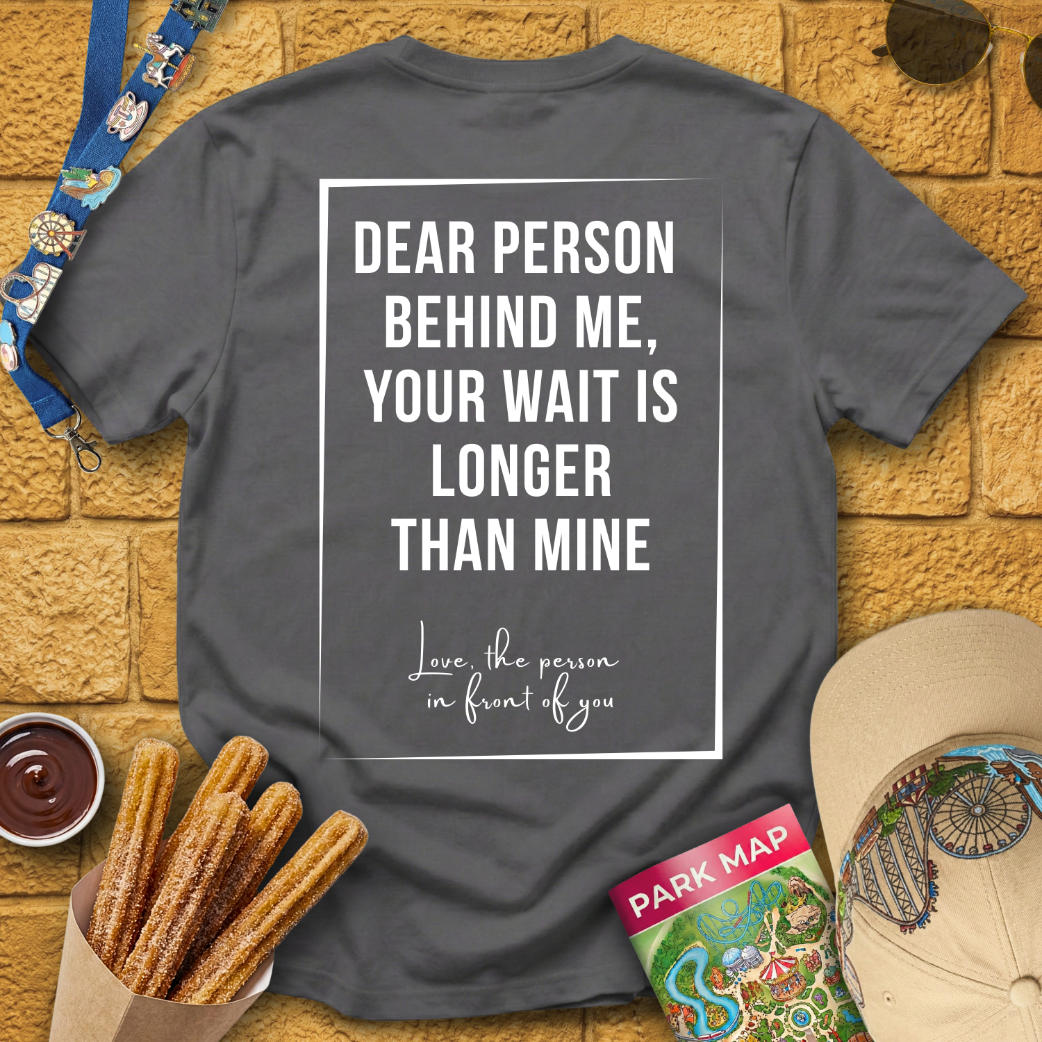 Dear Person Behind Me [Sleek] T-Shirt