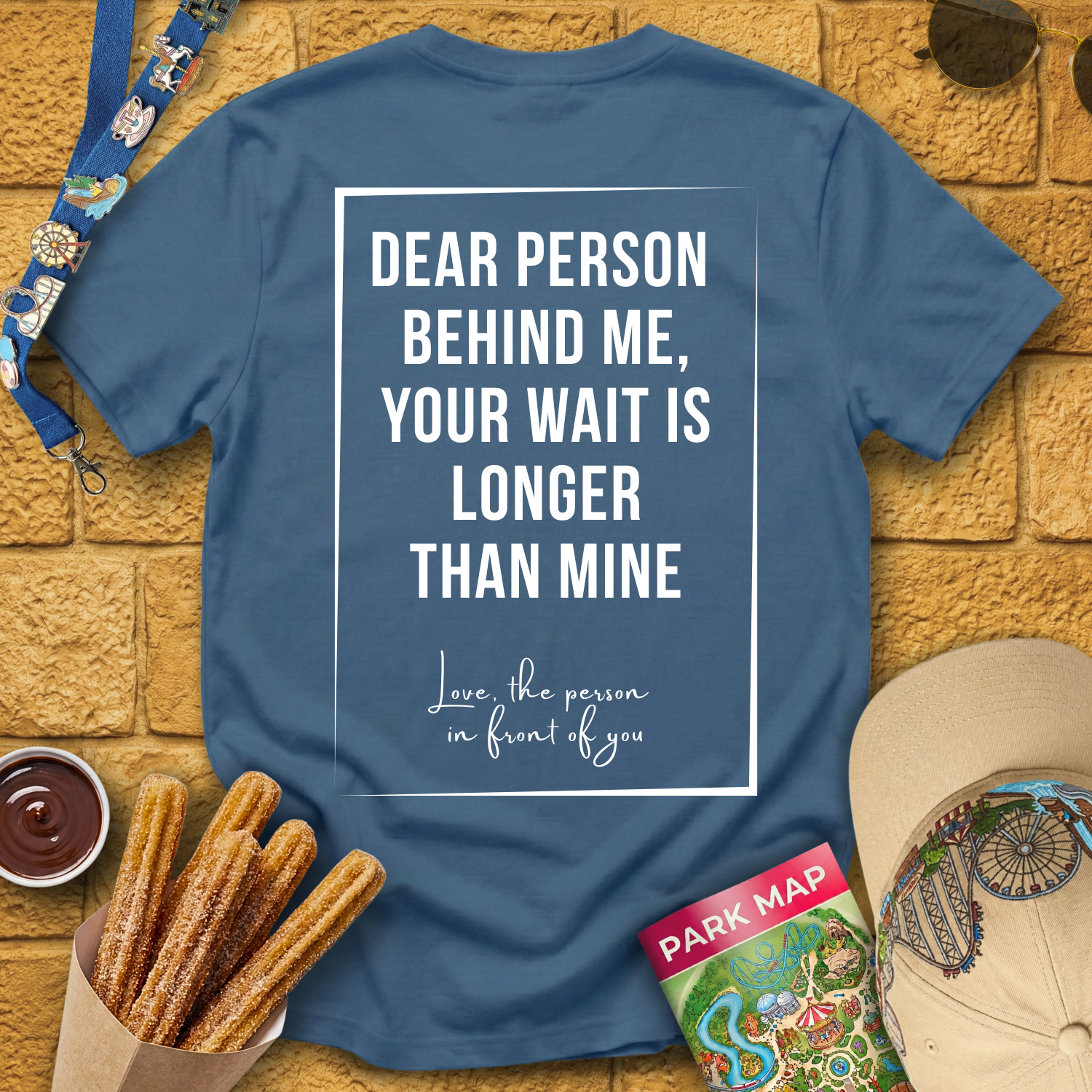 Dear Person Behind Me [Sleek] T-Shirt