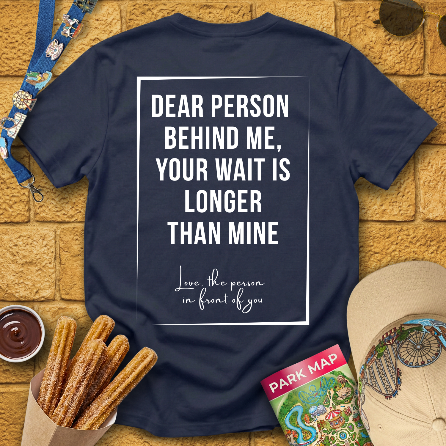 Dear Person Behind Me [Sleek] T-Shirt