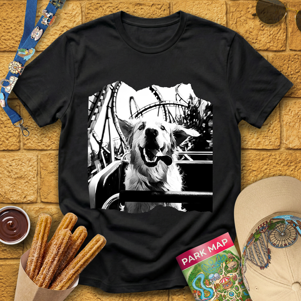 Golden Retriever Dog Coaster T-Shirt